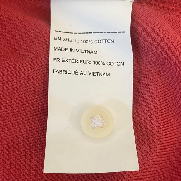 UNTUCKit Connor Single Pocket Golf Polo Shirt Men's Size Large Red Short-Sleeve - Picture 9 of 11